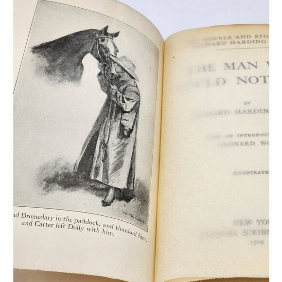 The Man Who Could Not Lose By Richard Harding Davis Illustrated Antiquarian 1919 - Picture 2 of 13